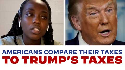 Biden For President - Americans Compare Their Taxes To Trump Taxes